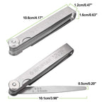 Spurtar Feeler Gauges 0.001-0.04" (0.03-1.00mm) 32 Blades Tapered