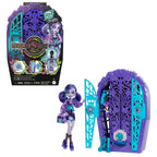 Monster High Skulltimate Secrets Doll & Accessories Set, Garden Mysteries Twyla with Reveal Closet & 19+ Tea Party Surprises Like Clothes