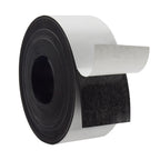 DOBTIM Neoprene Rubber Strips Self Adhesive 1/8 (.125)" Thick X 3" Wide X 25'Long, Solid Rubber Sheets, Rolls & Strips for Gaskets DIY Material, Supports, Leveling, Sealing, Bumpers, Abrasion Black