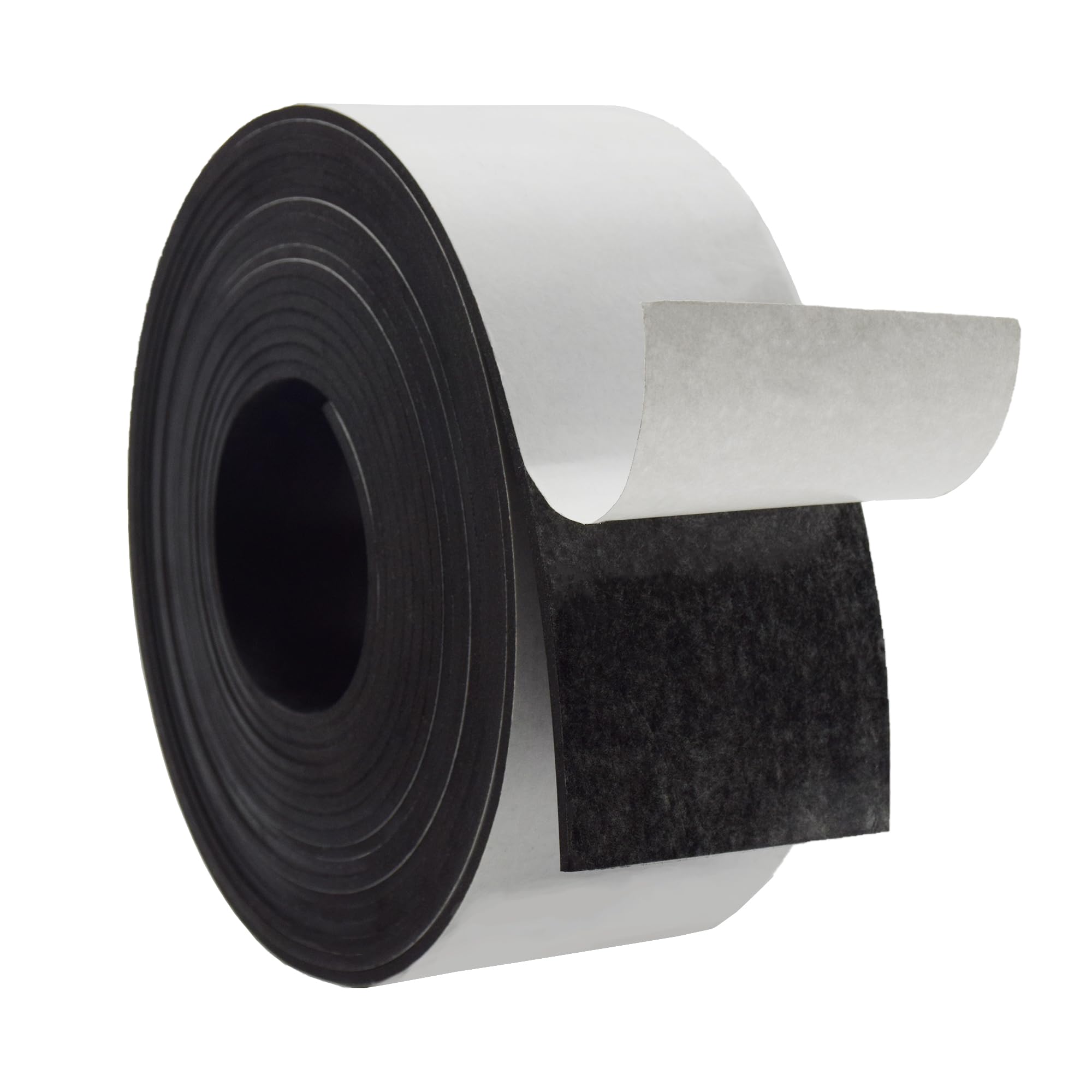 DOBTIM Neoprene Rubber Strips Self Adhesive 1/8 (.125)" Thick X 3" Wide X 25'Long, Solid Rubber Sheets, Rolls & Strips for Gaskets DIY Material, Supports, Leveling, Sealing, Bumpers, Abrasion Black