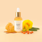 Farmacy Honey Grail Hydrating Face Oil - Nourishing Oil for Skin & Hair - Infused with Sea Buckthorn, Rosehip & Buckwheat Honey to Moisturize & Maintain a Healthy Skin Barrier (30ml)