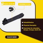 Pull Up Bands, Resistance Bands, Pull Up Assistance Band Exercise Bands for Men & Women Working Out, Body Stretching, Physical Therapy, Muscle Training - Black
