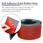 LSGCQ Neoprene Rubber Strips with Adhesive Backing Rubber Sheets