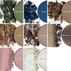Honeybee Gardens Pressed Powder Eye Shadow Single Refill, Kind - matte soft, warm pink-beige, Long-Wearing, Creaseproof Mineral Color With Botanicals, 1.2g