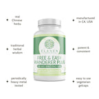 Elanen Naturals Jia Wei Xiao Yao San, Free and Easy Wanderer Plus, 100 Vegetable Capsules