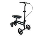 KneeRover Economy Knee Scooter Steerable Knee Walker for Adults for Foot Surgery, Broken Ankle, Foot Injuries - Foldable Knee Rover Scooter for Broken Foot Injured Leg Crutch (Blue)