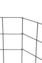2-Panel Folding Garden Trellis - Maximize Your Garden Space, Durable Powder Coated Steel Frame, Easy-to-Use Design, Perfect for Climbing Vines, Vegetables, Beans, Tomato, Cucumber, 35x58"