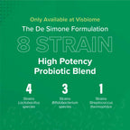 Visbiome® GI Care - High Potency Probiotic - 112.5 Billion CFU Live Probiotics, Original De Simone Formulation, Made in USA, 240 Capsules.