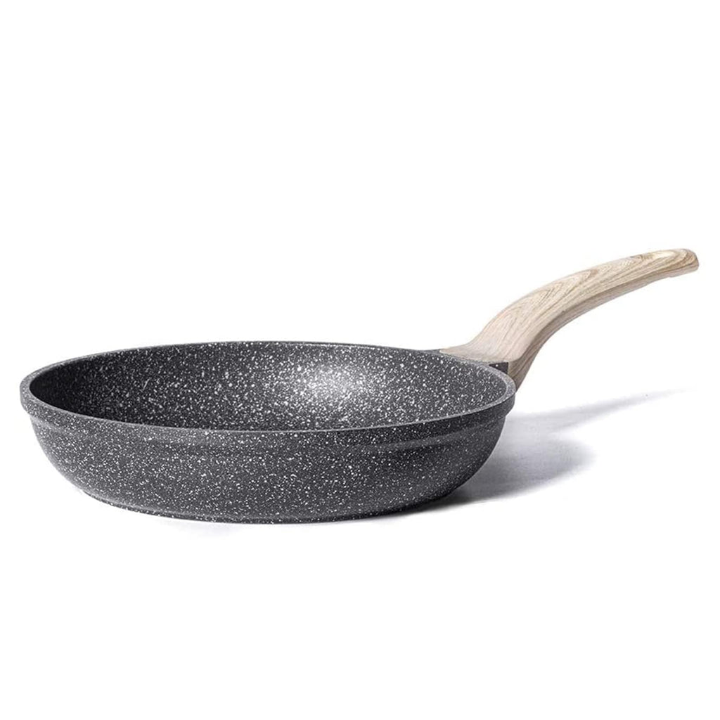CAROTE 10 inch Non Stick Black Frying Pan Skillet, PFOA-Free