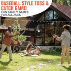 Toss and Catch Ball Game, Kids Toddler Baseball Glove & Catch Ball Toys, Kids Outdoor Games for Family, Toys for Beach Pool Yard Outside, Birthday Gift for Ages 3 4 5 6 7 8-12 Year Old Boys Girls
