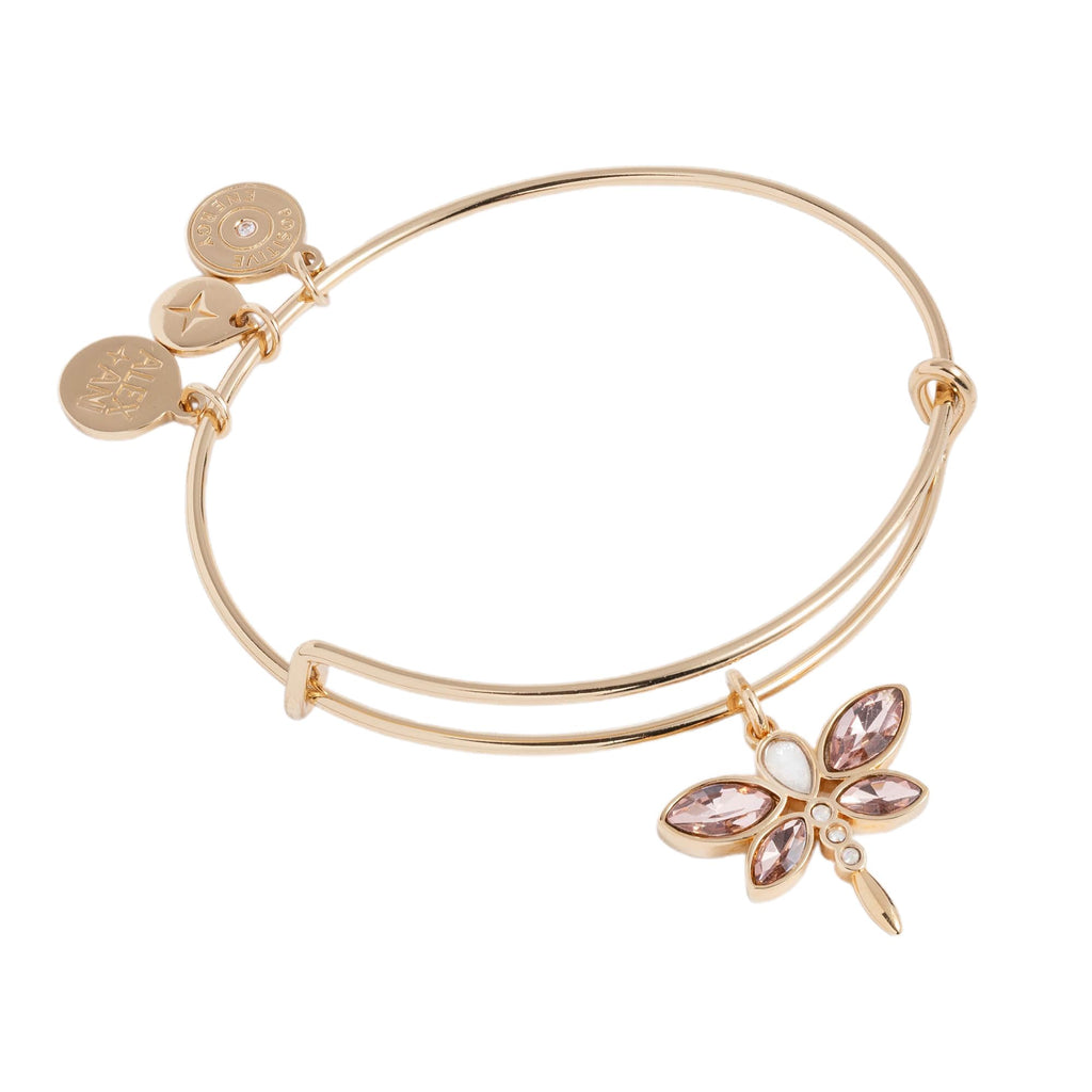 Alex and Ani Crystal Dragonfly Bangle