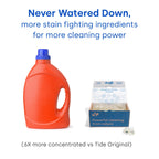 Dropps Odor & Stain Laundry Detergent Pods, Orange Blossom (140 Count) - Powerful Laundry Pods | Complete Clean Laundry Soap | Fights Odors & Stains | Clean Ingredients | Plastic Free Packaging