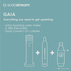 Gaia Black Sparkling Water Machine