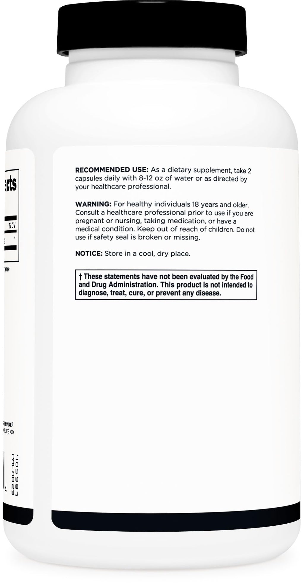 Primal L-Citrulline Capsules (180 Capsules / 1,500 mg Per Serving) | Premium L-Citrulline Supplement