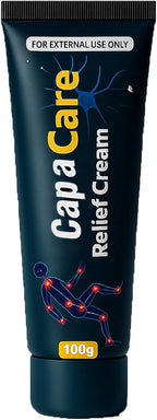 Original Capacare Neuropathy Relief Cream, Neurosoothe Formula Nerve Cream, Contains Capsaicin, Arnica, Menthol, Msm, and Glucosamine, Suitable for Feet, Hands, Legs, Muscles, Joints and Waist 100g