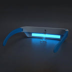 670nm Red Light Therapy Glasses for Eye Comfort & Visual Wellness – 2-in-1 Wearable Red & Blue Light Therapy Glasses, UV-Free, for Good Sleep, Energy & Focus