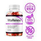(3 Pack) VitaRenew Gummies - Original VitaRenew Advanced 1050MG Formula - Maximum Strength, Supplement Gummy Official Formula Vita Renew All Natural Overall Wellness Support, 180 Gummies for 3 Months