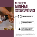 Total Selenium - 200 mcg, Plant-Based Selenium - Full Spectrum, Contains 4 Essential Organic Forms of Selenium Including Selenomethionine - Derived from Garlic - 60 Capsules