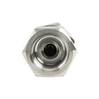 ChillWaves 304 Stainless Steel In-Line Split Check Valve 1/2" NPT Female Thread, One-Way Non-return Check Valve for Backflow Prevention(1-PACK)