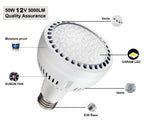 QCYYQYT LED Pool Light Bulb 12V 50W 5000LM 6500K Daylight White LED Swimming Pool Light Bulb, Replaces up to 200-800W Traditionnal Bulb for Most Pentair Hayward Light Fixtures（NOT 120V）