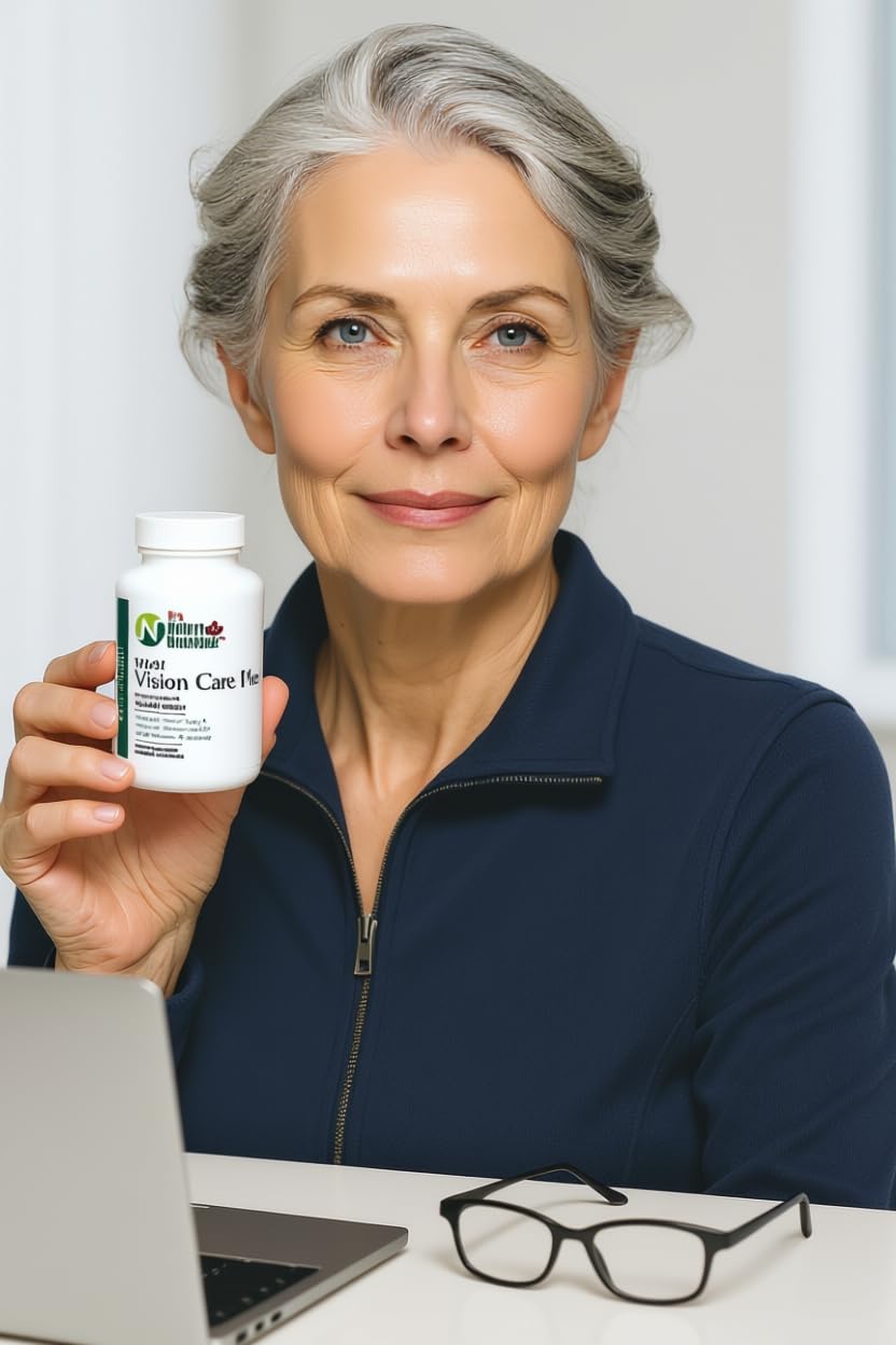 Dr's Nature & Nutrition Vision Care Eye Vitamins & Eye Supplement with Lutein & Zeaxanthin for Macular Health & Blue Light Protection