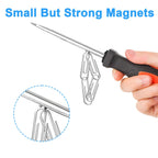 Caturledas Mini Magnets, 2x1mm Little Round Magnetic 400 Pack