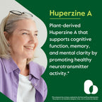 BESTVITE Huperzine A 200mcg from Naturally Derived Huperzia Serrata (120 Vegetarian Capsules) - No Stearates - No Flow Agents - Vegan - Non GMO - Gluten Free - Superior Form of Huperzine A
