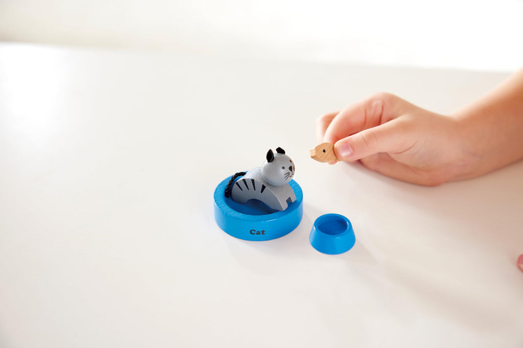 Hape Family Pets Wooden Dollhouse Animal Set 2