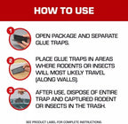 Tomcat Mouse Size Glue Traps, 18-Pack