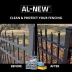 AL-NEW 2 Step Clean & Protect Kit | Clean, Restore, & Protect Your Outdoor Patio Furniture, Garage Doors, Exterior Lights, Window Frames, and More (16 Ounce Kit)