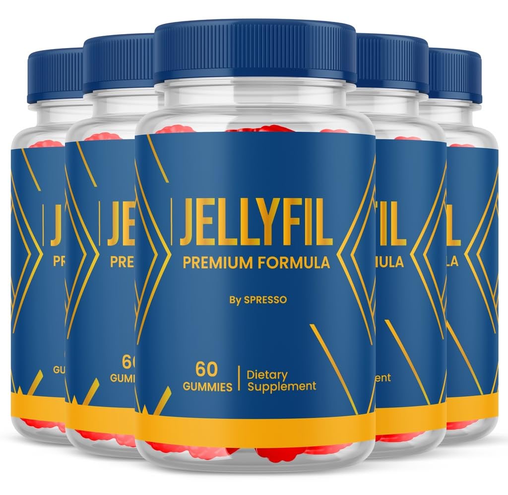 SPRESSO (5 Pack) Jelly Fill, Official Jellyfill for Daily Wellness Reviews (300 Gummies)