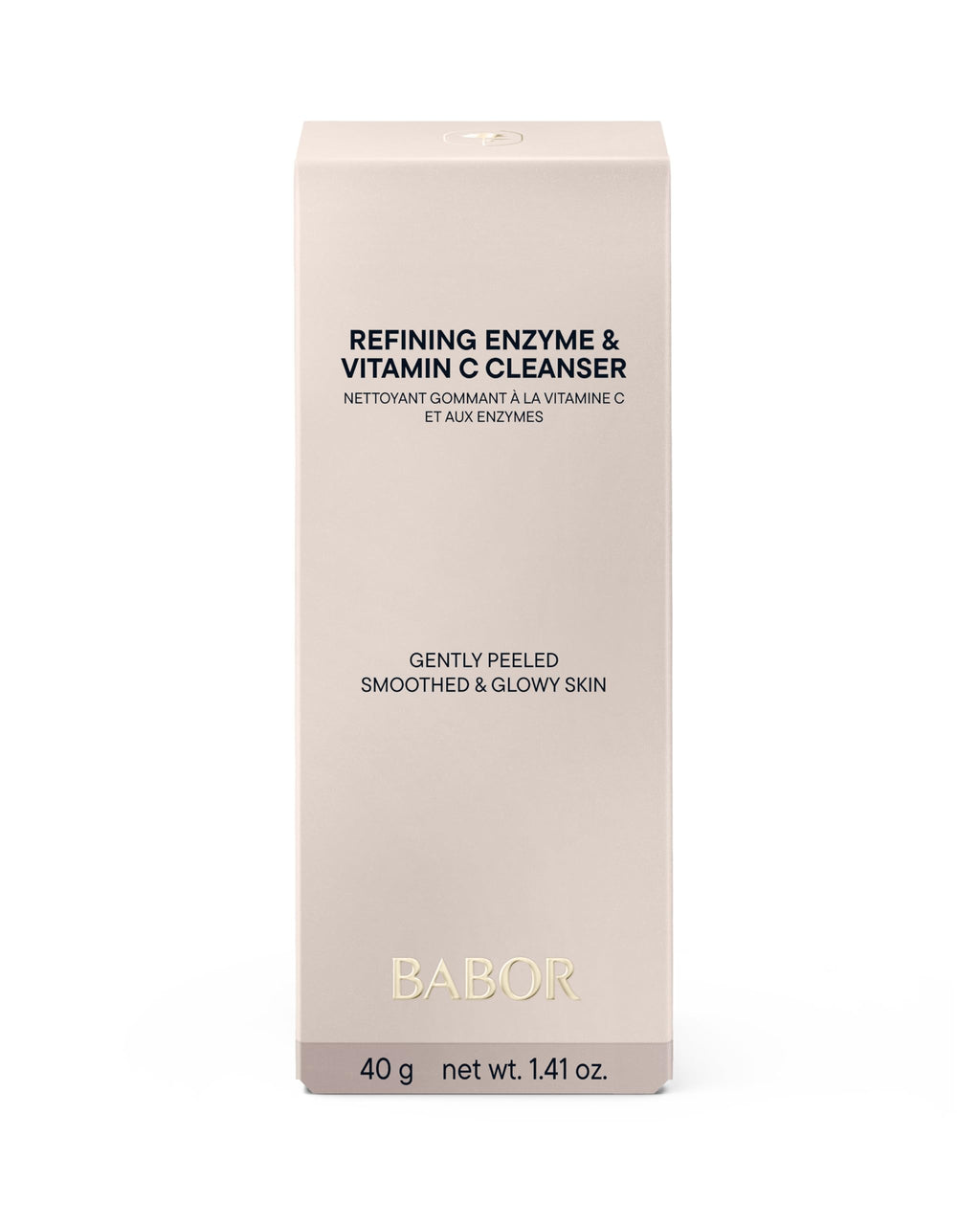 BABOR Enzyme & Vitamin C Powder Cleanser – Water-Activated Face Wash for Brightening & Exfoliation | Gentle Daily Polish for the Look of Refined Pores & Radiant-Looking Skin | Travel-Friendly