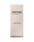 BABOR Enzyme & Vitamin C Powder Cleanser – Water-Activated Face Wash for Brightening & Exfoliation | Gentle Daily Polish for the Look of Refined Pores & Radiant-Looking Skin | Travel-Friendly