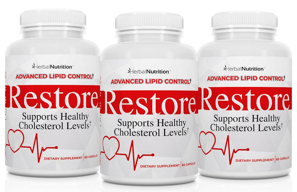 Restore Heart Health & Cholesterol Support Supplement, 270 Capsules
