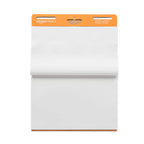 Amazon Basics Sticky Easel Pads for Presentations, Brainstorming, Classroom Use, Bleed-Resistant, Easy to Hang, 25 x 30 in, White, 2-Pack