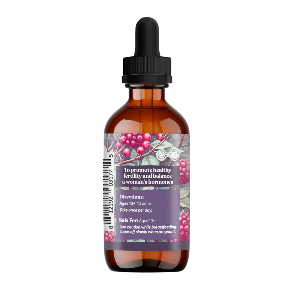 Earthley Wellness Fertili Boost, Women's Health Support, May Support the Natural Menstrual Cycle, May Assist with Fertility, All Natural Ingredients (2oz)