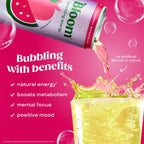 Bloom Nutrition Zero Sugar Energy Drink, Variety Pack, 12oz 12pk