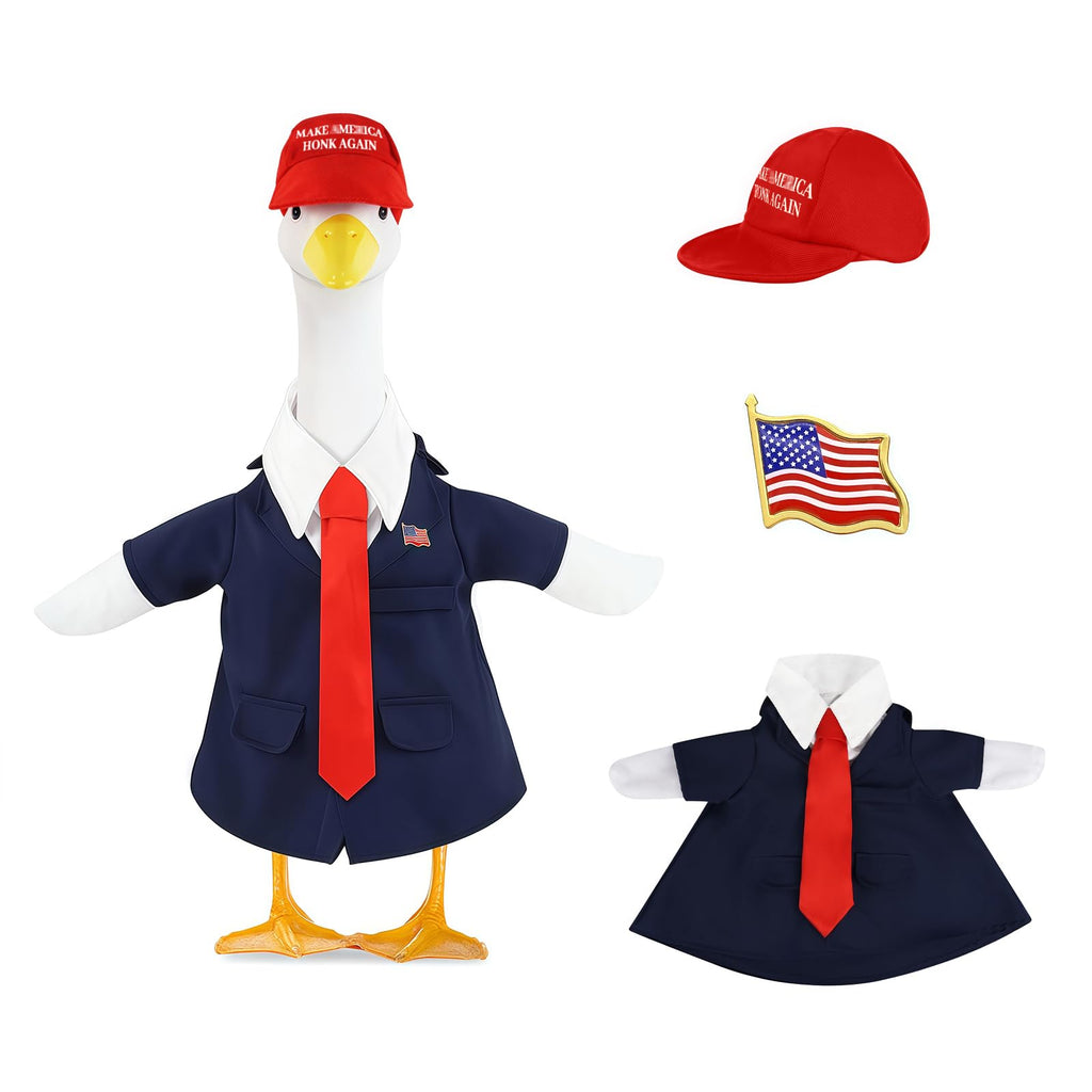 EHZYP 4 Pcs Porch Goose Outfits, for 23-28 Inch Porch Goose