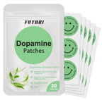 FUTHRI Dopamine Patches Extra Strength,Vegan, 30 Count | Mood Boost & Positivity Support