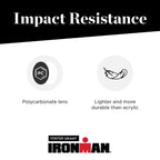 Foster Grant IRONMAN Men's Expedition Rectangular Reading Glasses, BLACK, 1.5x