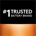 DURACELL Coppertop D Batteries, D Battery with Long-Lasting Power, All-Purpose Alkaline D Battery for Household and Office Devices