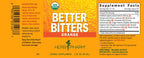 Herb Pharm Better Bitters Certified Organic Digestive Bitters, Orange, 1 Ounce (Pack of 2)
