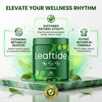 (2 Pack) LeafTide Powder, Official Leaft Tide Supplement with Premium Ingredients, Advanced Formula Support for Active Lifestyle & Overall Wellness Reviews (5.5Oz Powder)