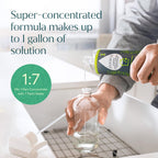 Puracy Multi-Surface Cleaner Concentrate - Plant-Powered All Purpose Cleaner - Surface Cleaner Solution As Seen on TikTok (Organic Lemongrass, 16 fl oz, 1 Pack)