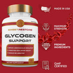 Gold Nutra Sweet Restore Capsules, All Natural Maximum Strength Sweet Restore Glyco Pills, 1 Month Supply (1 Pack)