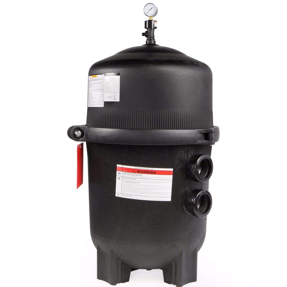 XtremepowerUS 425 SQ/FT Pool Cartridge Filter In-Ground Above Ground Swimming Pool and Spa Filter System (4-Pieces Filter Set) 2" Inlet/Outlet Fitting