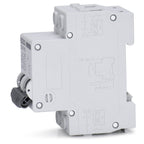 Chtaixi AC Miniature Circuit Breaker, 32 Amp 120V/240V 2 Pole DIN Rail Mount Circuit Breaker, Thermal Magnetic Trip, Solar AC Disconnect Switch MCB C32