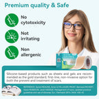 Dimora Medical Grade Silicone Scar Sheets - Ultra Soft Silicone Scar Tape (1.6”x120" Roll), Waterproof Scar Treatment for Surgical Scars, C Section, Tummy Tuck, Keloid Treatment