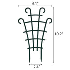 ZEAYEA 24 Pack Trellis for Potted Plants, Plastic Small Trellis for Pot, Mini Climbing Trellis Flower Pots Support for Potted Climbing Plants Vines
