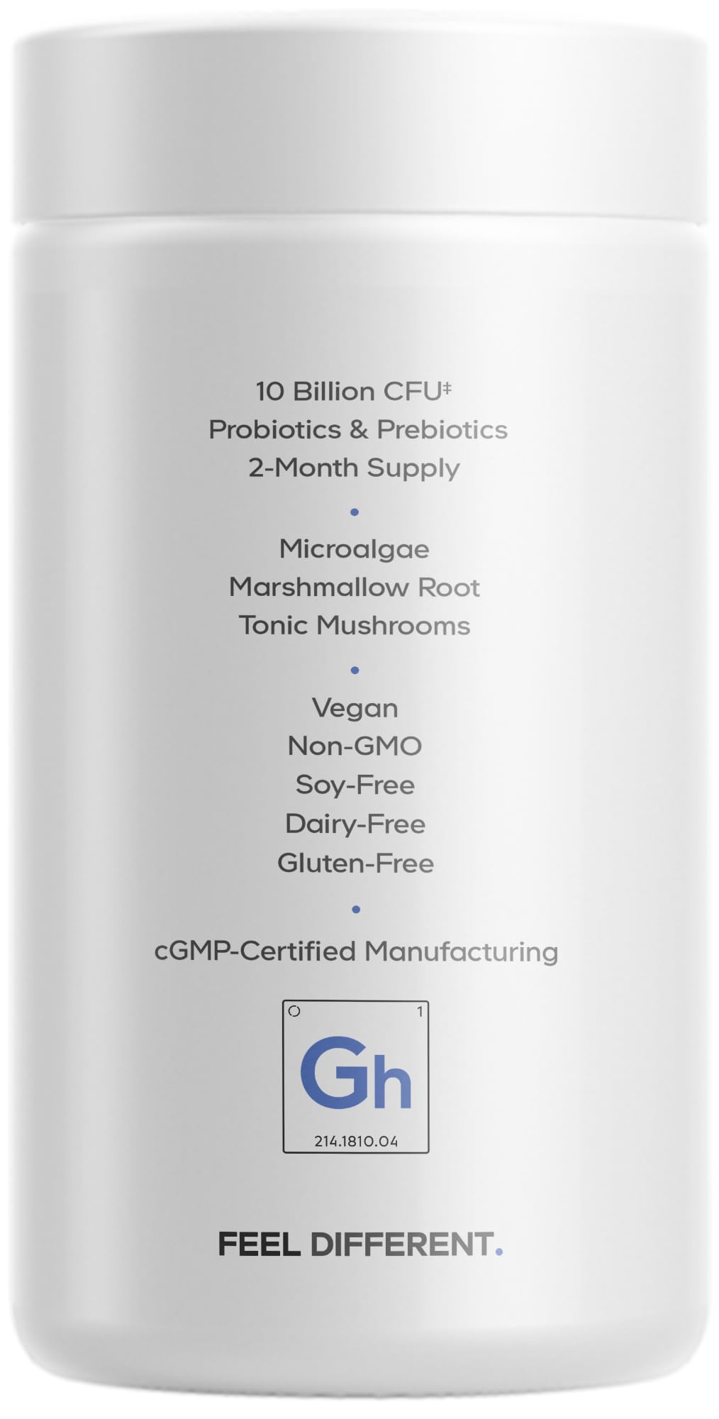 Codeage Gut Health Supplements Vegan Formula - L Glutamine, Zinc, Turkey Tail Mushroom Powder, Tonic Mushroom, Maitake, Micro Algae, Mineral, Licorice Root DGL - Probiotics, Prebiotics - 180 Capsules